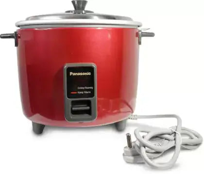 SR-WA18H SS 1.8 Liters Automatic Cooker Steamer - Red Maroon