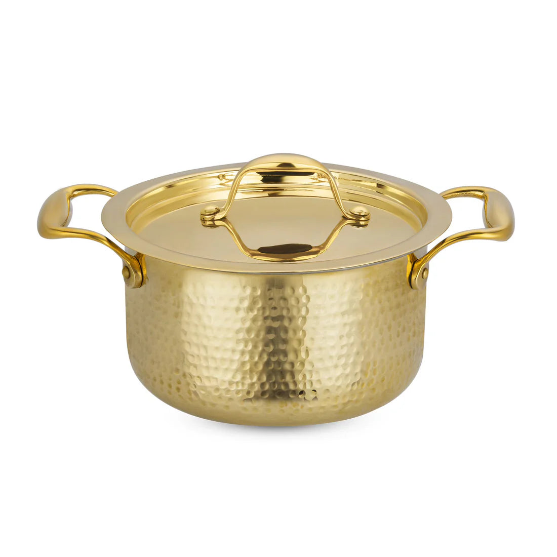 Glitter Brass Cooking Tope – 3000 ml