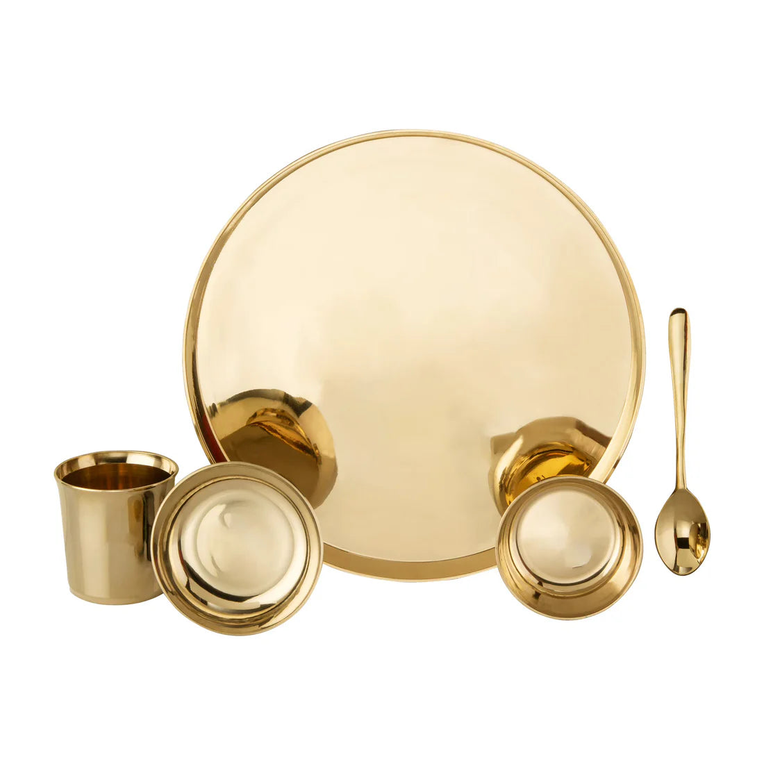 Kanak Kansa 5pcs Dinner Set Plain
