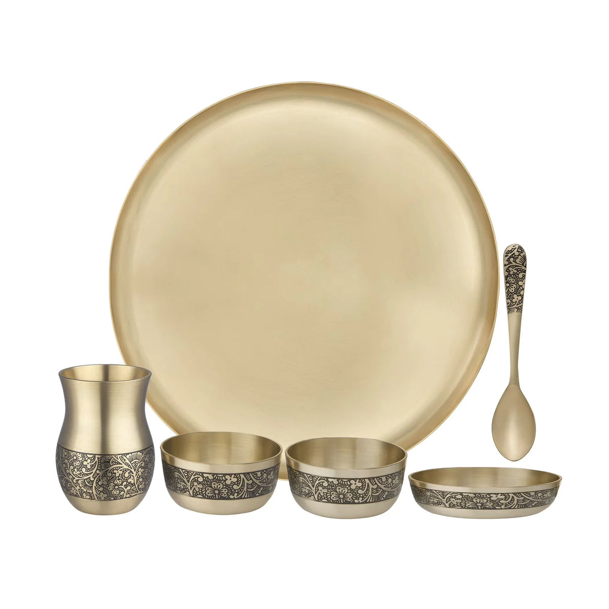 Satvik Kansa 6pcs Dinner Set