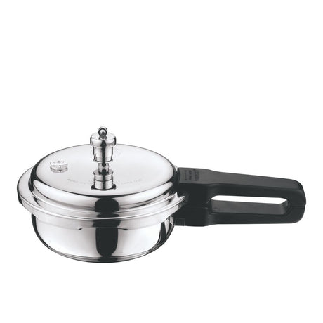 Vinod Platinum Triply Pressure Cooker Flat With Lid - Senior (Induction Friendly)