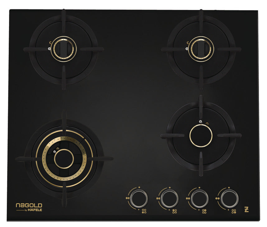 Zeta Plus 460 Built-in Gas Hob 60 cm with Brass Burners & FFSD – 538.41.532