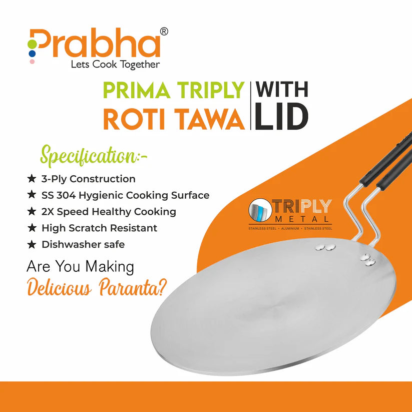 Prima Triply Roti Tawa – 28cm