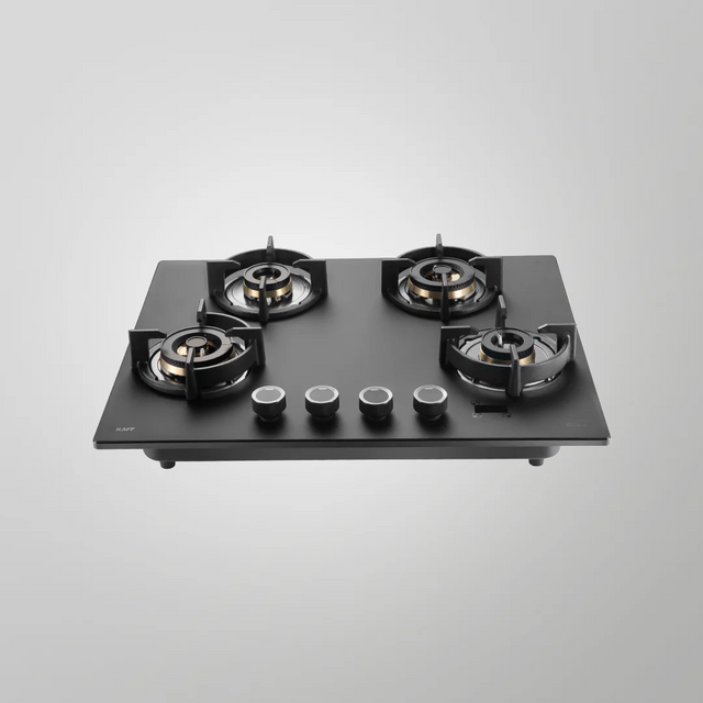 Kaff PRS 654 65 cm Built in Hob Auto Ignition 4 Full Brass High Efficiency Burners with FFD