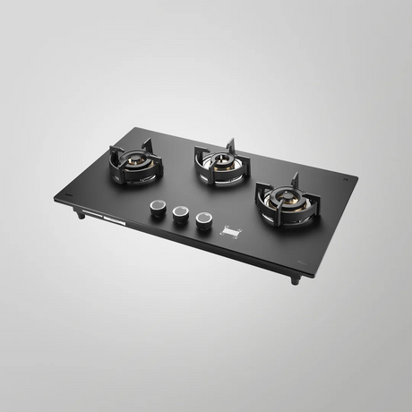 Kaff  PRS 783 78 cm Built in Hob Auto Ignition with 3 Full Brass High Efficiency Burners FFD