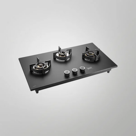 Kaff  PRS 783 78 cm Built in Hob Auto Ignition with 3 Full Brass High Efficiency Burners FFD