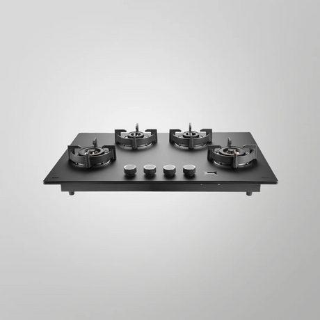 Kaff  PRS 804 80 cm Auto Ignition 4 Full Brass High Efficiency Burners with FFD Built in Hob