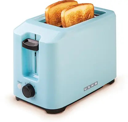 Usha 3720 700-Watt 2-Slice Pop-up Toaster Ice Blue