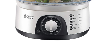 RUSSELL HOBBS FS800 ENGLAND 800-WATTS FOOD STEAMER (WHITE)