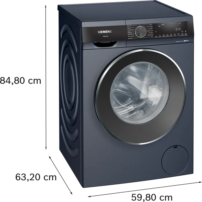 iQ700 10 kg Front Load Washing Machine 1200 RPM – Dark Lake WG52A2ZPIN