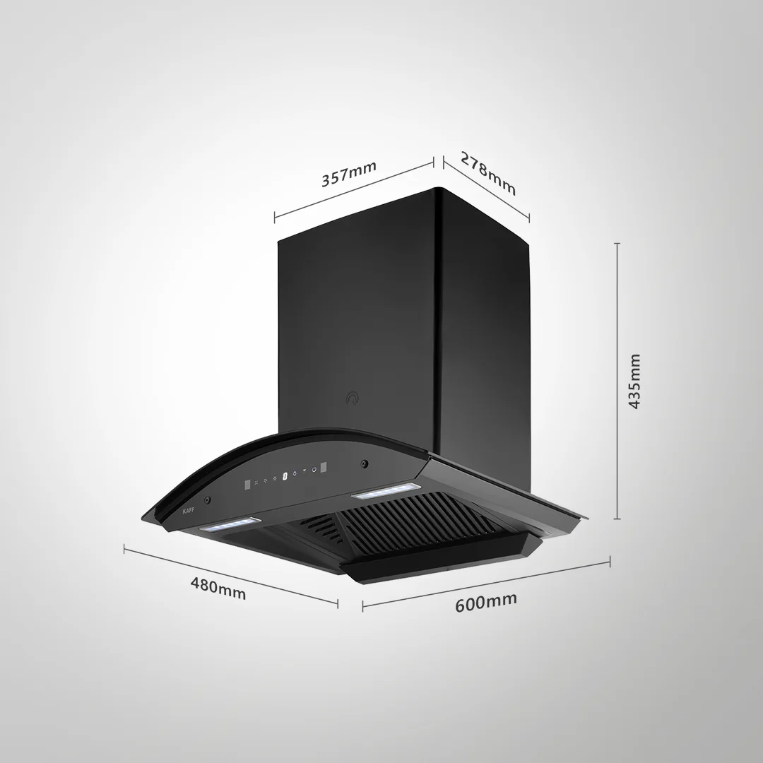 SIRIO DHC 60 SS FILTER-LESS DRY HEAT AUTO CLEAN TECHNOLOGY CHIMNEY