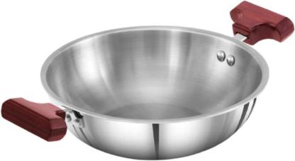 HAWKINS TRI-PLY STAINLESS STEEL 1.5 LITRE, 22 cm DEEP FRY PAN without Lid