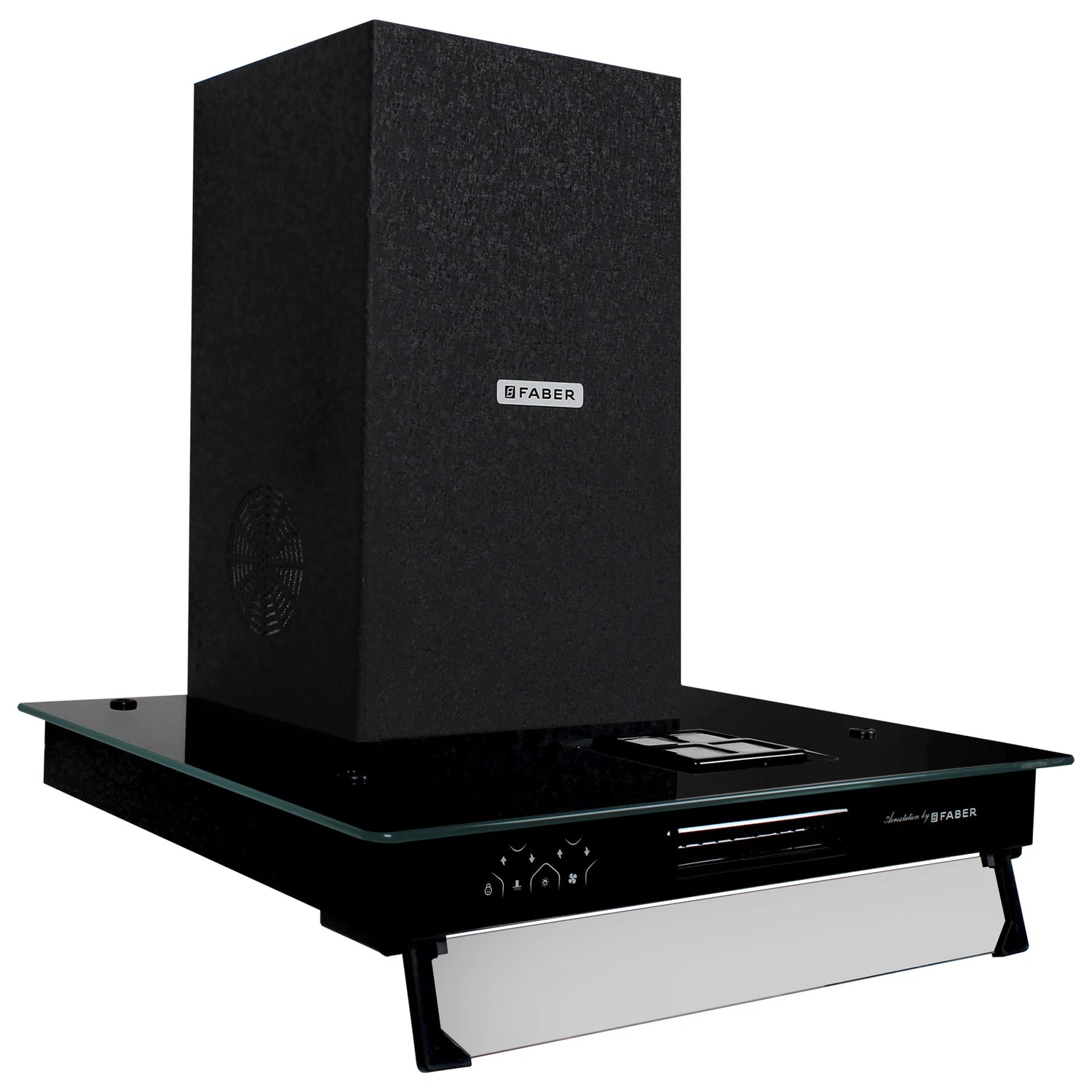 AEROSTATION STAR PRO 3D AB TC 90 Wall Mounted Chimney with 1095 m³/hr Suction, Cooling Fan, HEPA Filter & Touch Control - 325.0605.949