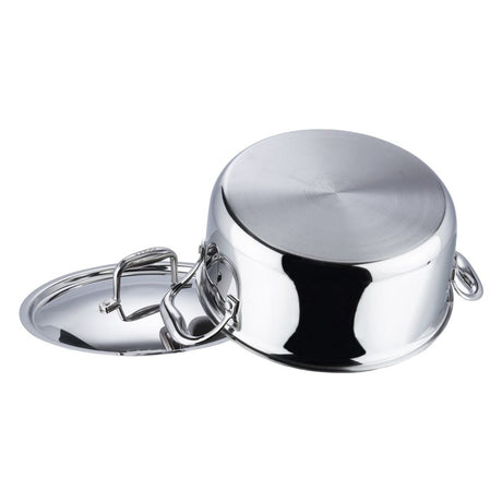 VINOD TRIPLY PLATINUM SERIES SAUCEPOT WITH SS LID (5L)