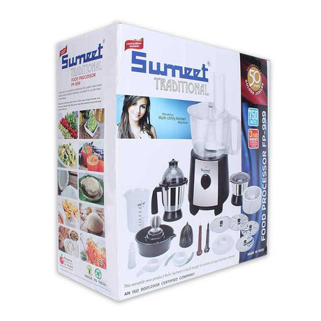SUMEET-TRADITIONAL-FOOD-PROCESSOR-FP-999-750W-MIXER-GRINDER