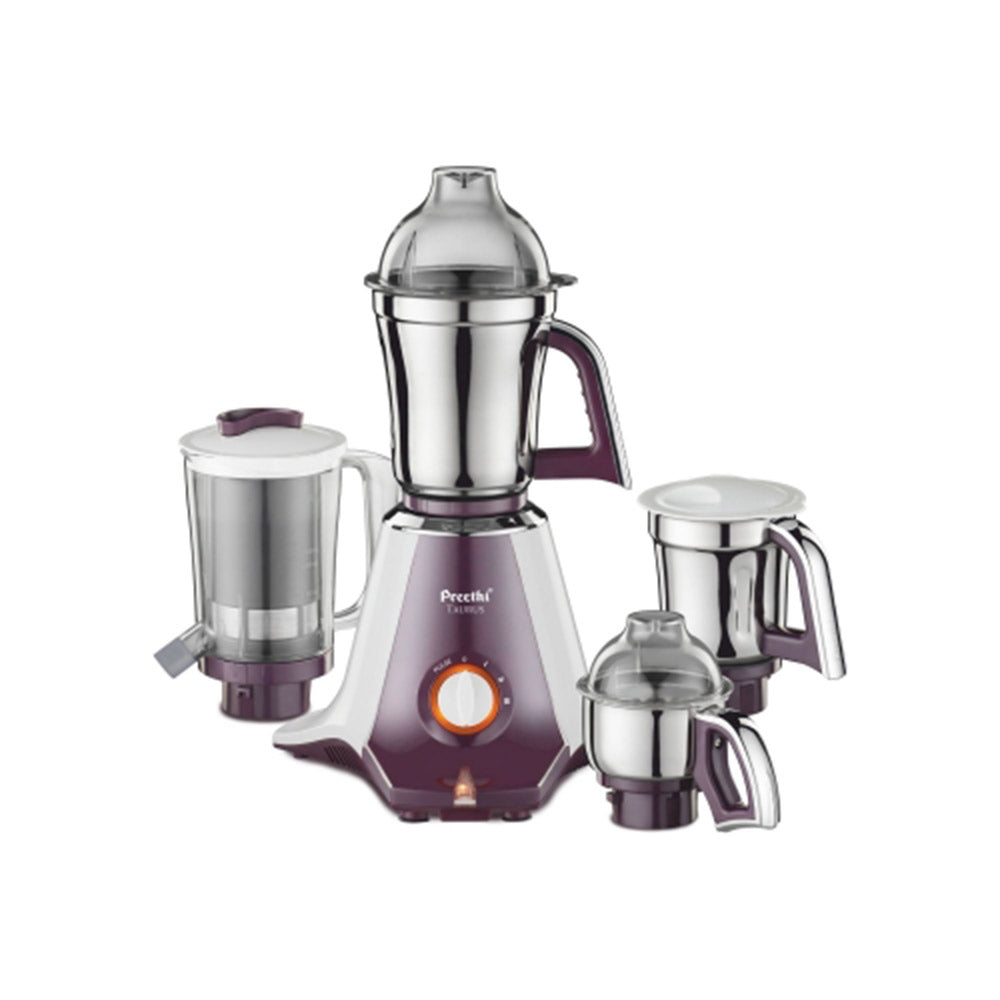 Buy PREETHI TAURUS 750 W 4-JAR MIXER GRINDER at the lowest price in India at Apnidukaan.com, Save UPTO 50% Off, All India Free Shipping, Click here to see all of our exclusive deals.
