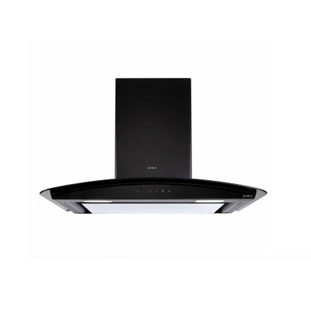 ELICA CHIMNEY GLACE EDS HE LTW 90 BK NERO T4V LED S