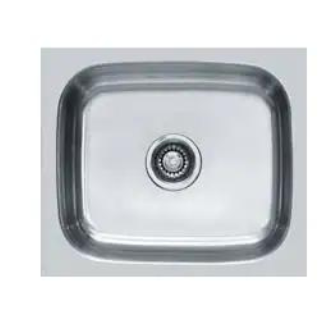 Franke 610 X TRENDY (500x430/20x17) Stainless Steel 1mm European Satin Finish Single Bowl with Drain Board 101.0613.632
