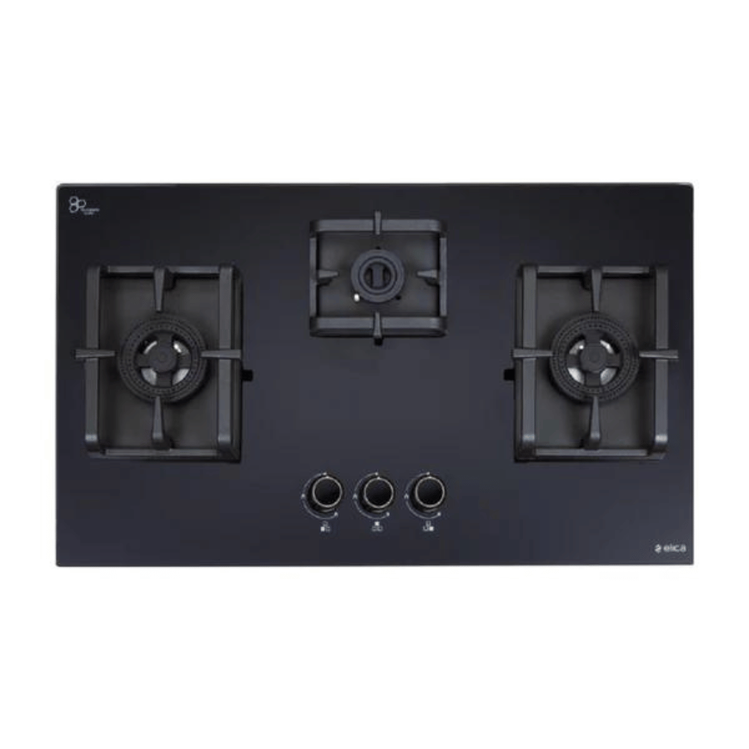 FLEXI DFS PRO AB 3B 75 DX Built in Gas Hob - Toughened Glass, Auto Ignition, Fully Sealed 3 Burners