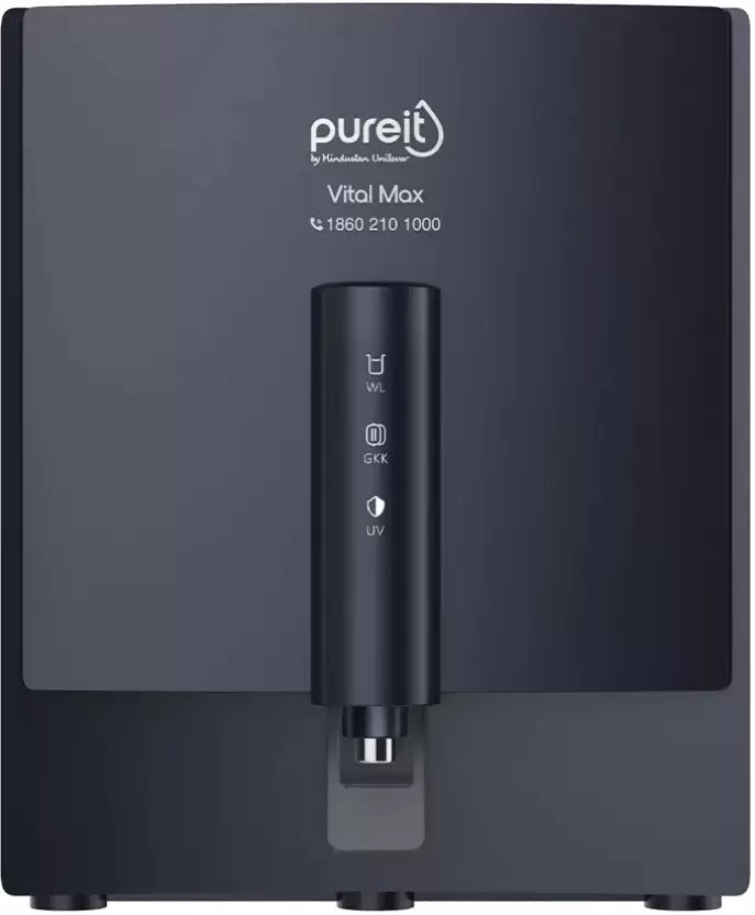 Vital Max (Blue) RO+UV+MP, 7L Storage with FiltraPower Technology