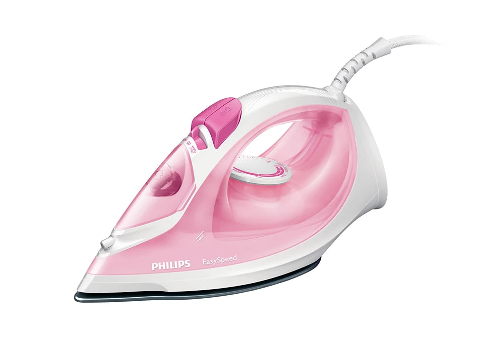 EasySpeed Steam Iron GC1022/40 | 2000W Power | 90g Steam Boost | Triple Precision Tip | Anti-Calc Function