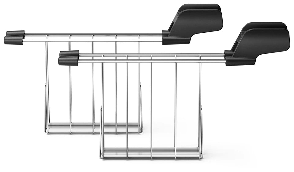 HD2583/90 Daily Collection Toaster | 8 Browning Settings | 2 Large Slots | Bun Warming Rack | Reheat & Defrost | Compact Design