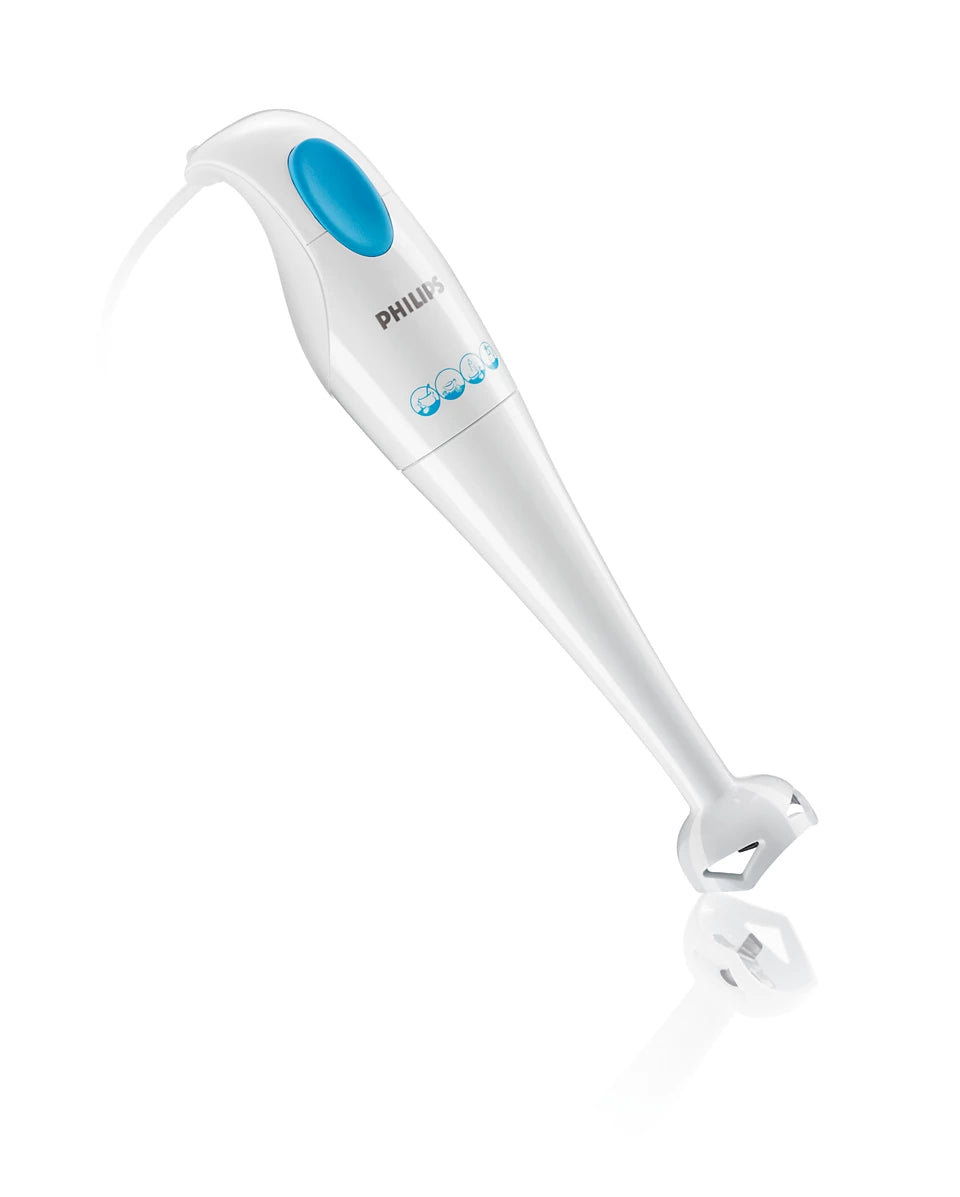 Daily Hand Blender HR1351/90 | 250W Motor | Chopper Accessory | Detachable Plastic Bar