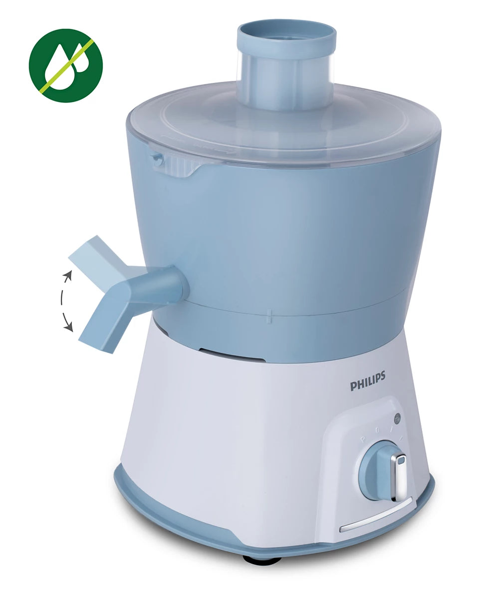 Viva Collection HL7577/00 Juicer 600W with Turbo Torque Motor, Easy 3-Step Juicing, High Endurance Motor for Tough Fruits and Vegetables