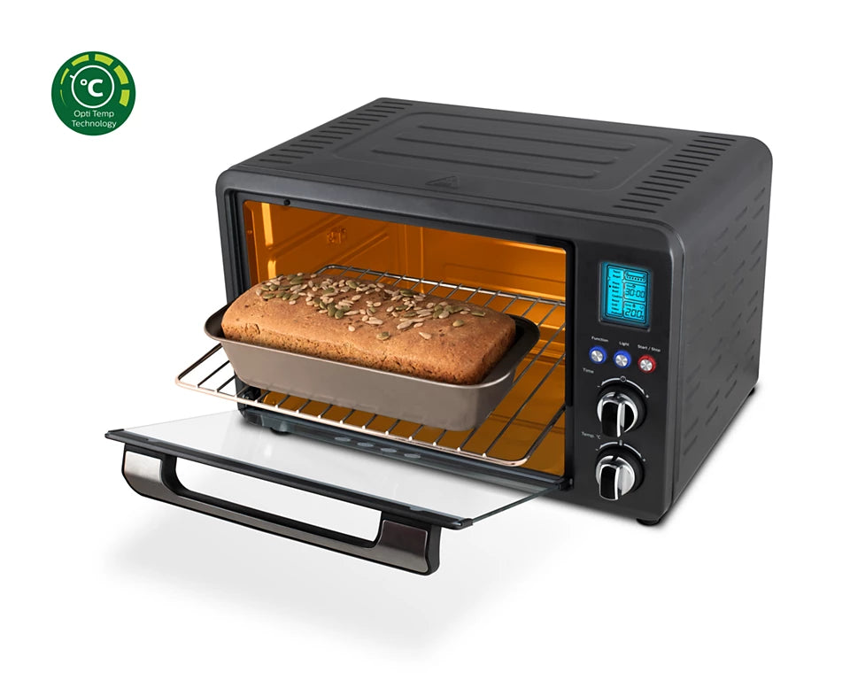 Viva Collection HD6975 OTG 25L, 1500W, Opti Temp Technology, 10 One-Touch Preset Menus, Healthier Cooking, Roast & Grill