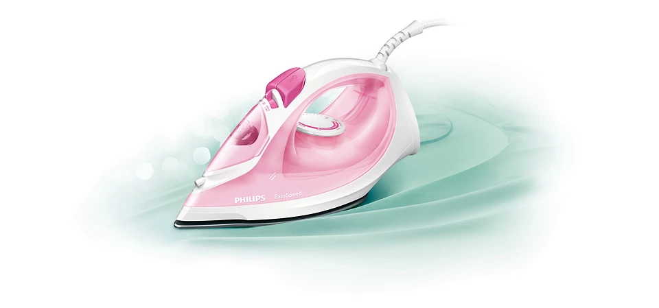EasySpeed Steam Iron GC1022/40 | 2000W Power | 90g Steam Boost | Triple Precision Tip | Anti-Calc Function