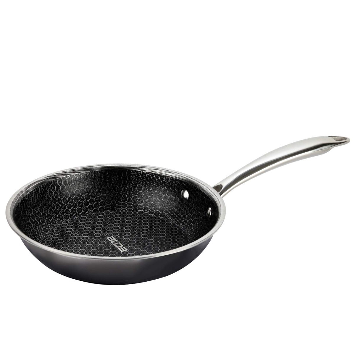 Alda 16 cm Nero Tri-Ply Stainless Steel Non-Stick Fry Pan