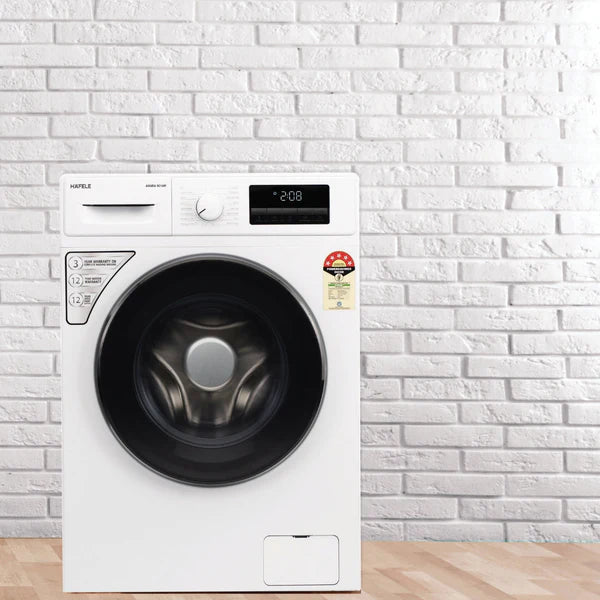 Amara 9014W 9 Kg Fully Automatic Front Load Washing Machine – 1400 RPM, Steam Wash, Hexa-Wash, Pearl White, 533.93.720