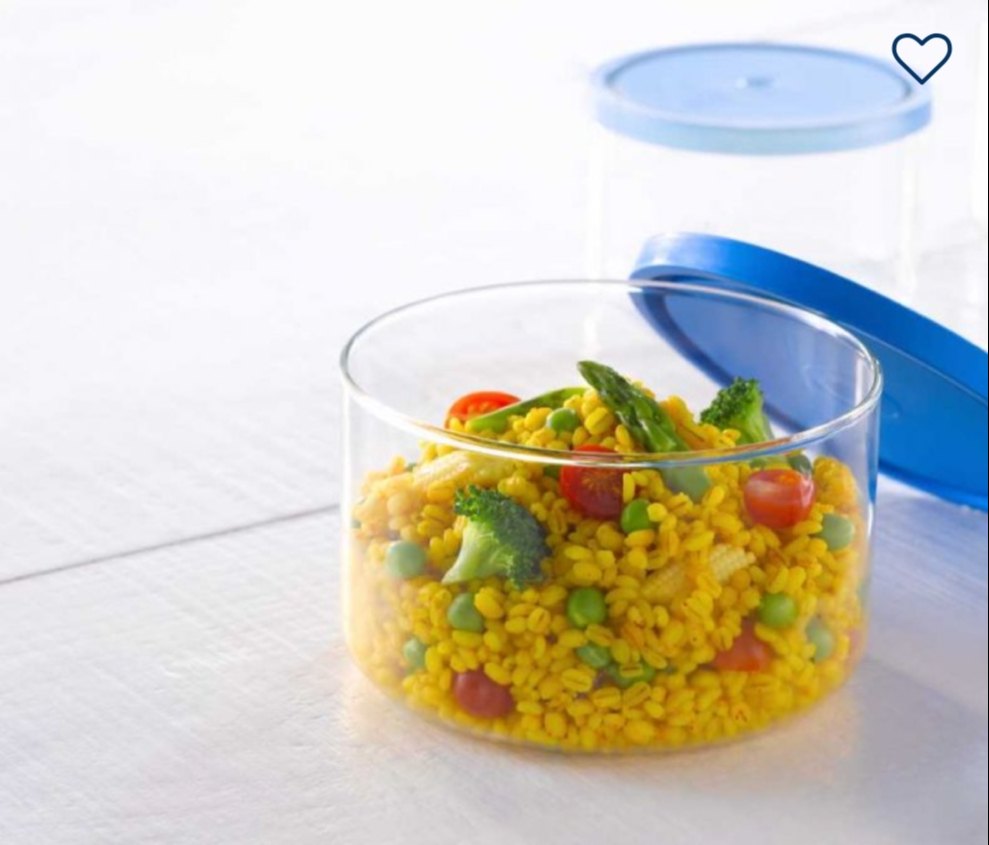 Borosil 1 Flame proof Cook & Store, IH22CT01140, Size: 400 Ml