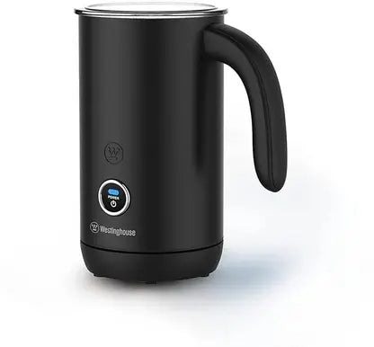 Westinghouse WKMF651BK, Electric Basic Series Milk Frother, NonStick Warm&Cold for Cappuccino Beverage Maker (0.2 L, Balck)