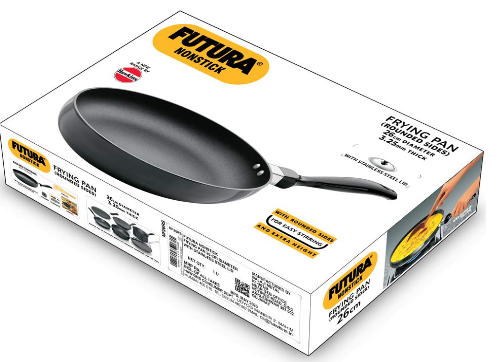 Futura Frying Pan 26 cm, 3.25 mm rounded sides : NF 26RS