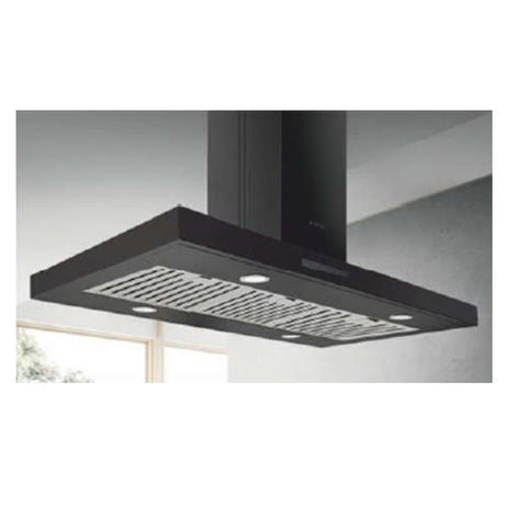 Elica Chimney SPOT TRIM ISLAND ETB PLUS LTW 90 NERO T4V LED