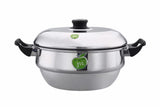 JVL Satinless Steel Idli Maker with Steamer Plate