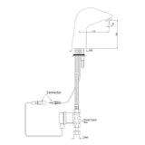 Sensor Faucet for Wash Basin - Chrome SNR-CHR-51027