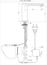 Opal Prime Sensor Faucet SNR‑CHR‑15019PMEB