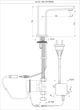 Kubix Prime Sensor Faucet (SNR‑CHR‑35019PM/EB)