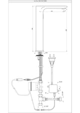 Laguna Tall Boy Sensor Faucet  SNR-CHR-91017EBPK