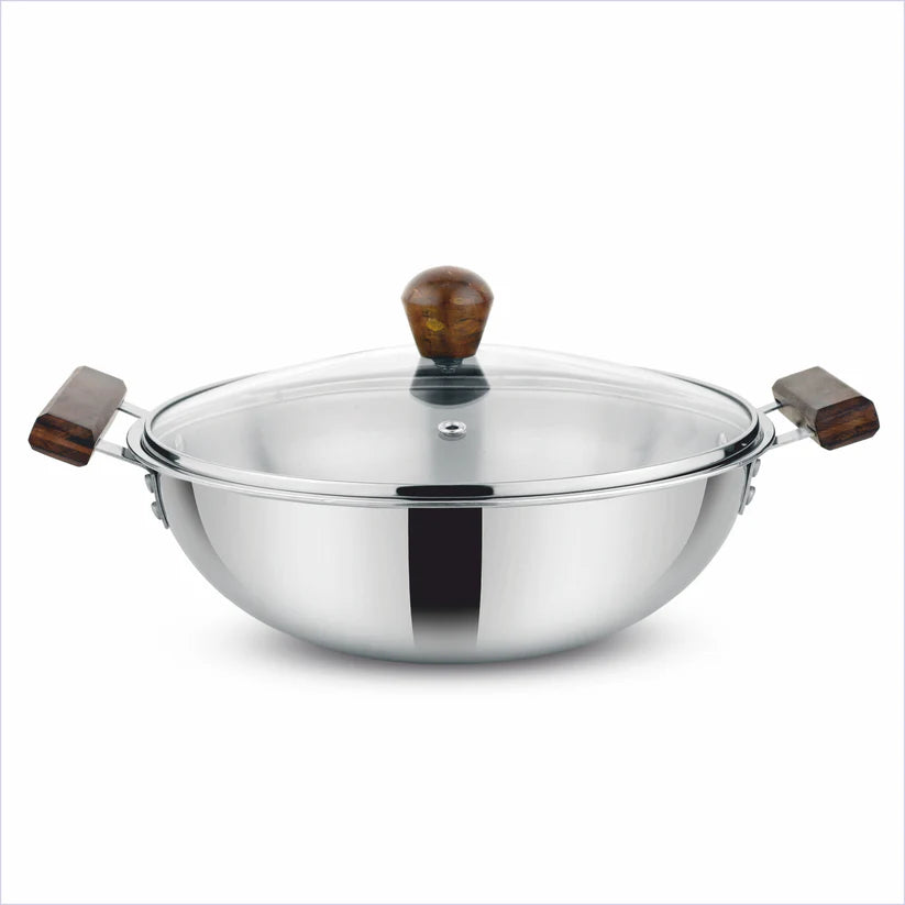 Prochef Kadhai With Lid – 2.2L, 22cm