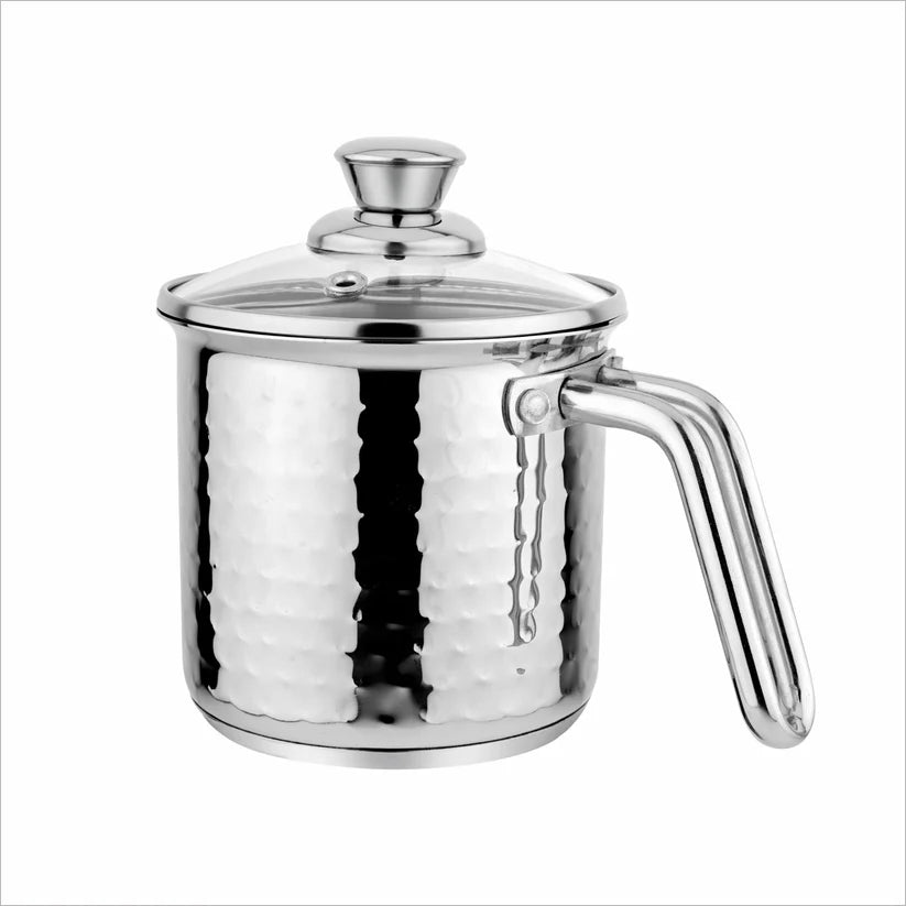Xenon IB Hammered Milkpot With Lid – 1L, 11cm