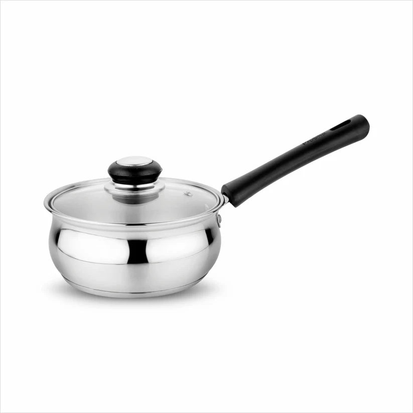 Grace IB Belly Saucepan With Lid – 1.4L, 16cm