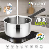 Prabha Virgo Saucepan Without Lid 1.3L, 16cm
