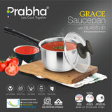 Grace IB Saucepan With Lid – 1.2L, 14cm