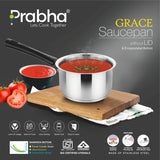 Grace IB Saucepan Without Lid – 0.85L, 12cm