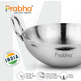 Magnum Capsule Bottom Hammered Kadhai Without Lid – 3.4L, 28cm