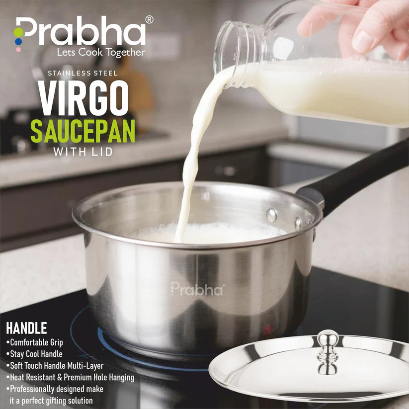 Virgo Saucepan With Lid  2.7L, 20cm