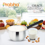 Grace IB Saucepan Without Lid – 0.85L, 12cm